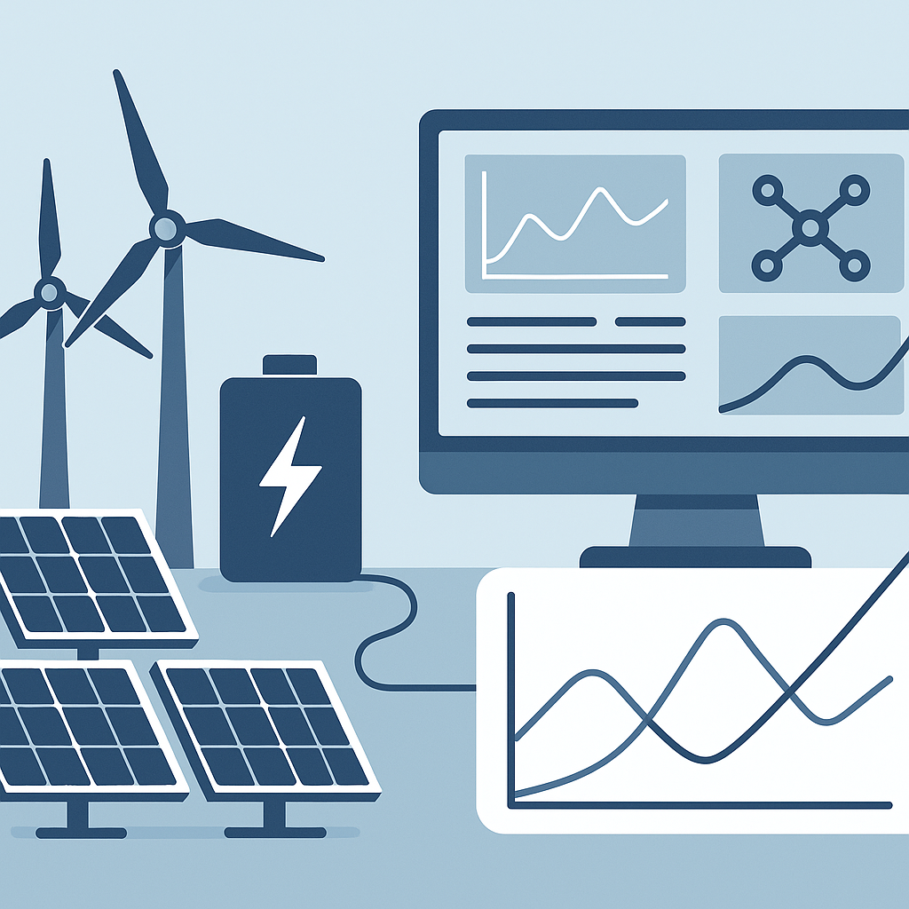 Illustration of hybrid power systems